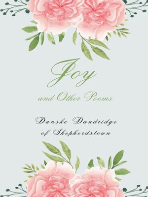 cover image of Joy and Other Poems